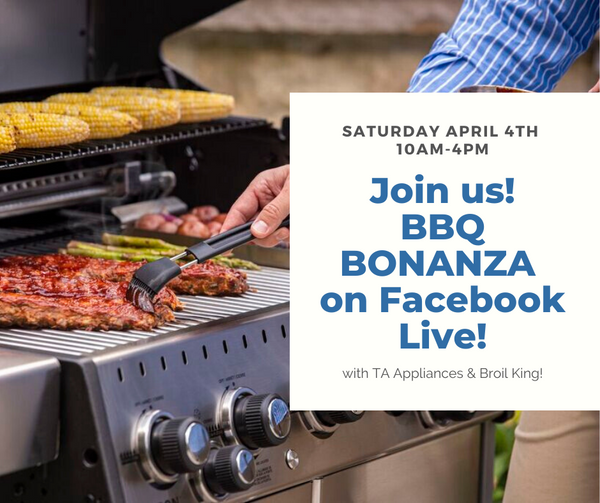 BBQ Bonanza this Saturday on Facebook Live!