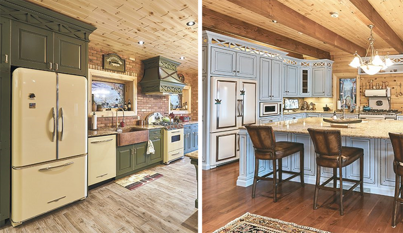 Elmira Stove Works: Seeing Double – A cabin on Canada’s Lake Simcoe brings home vintage style