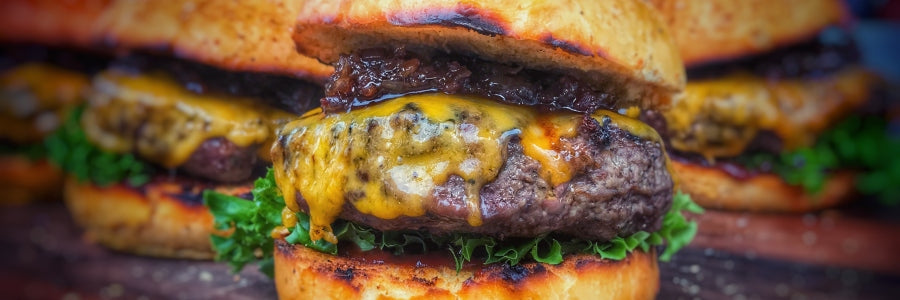 Recipe: BURGER WITH BACON JAM