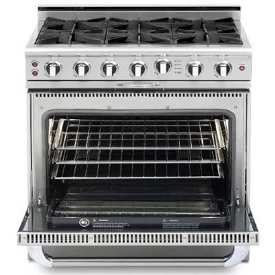 Capital 36-inch Freestanding Gas Range CGSR366-N IMAGE 1