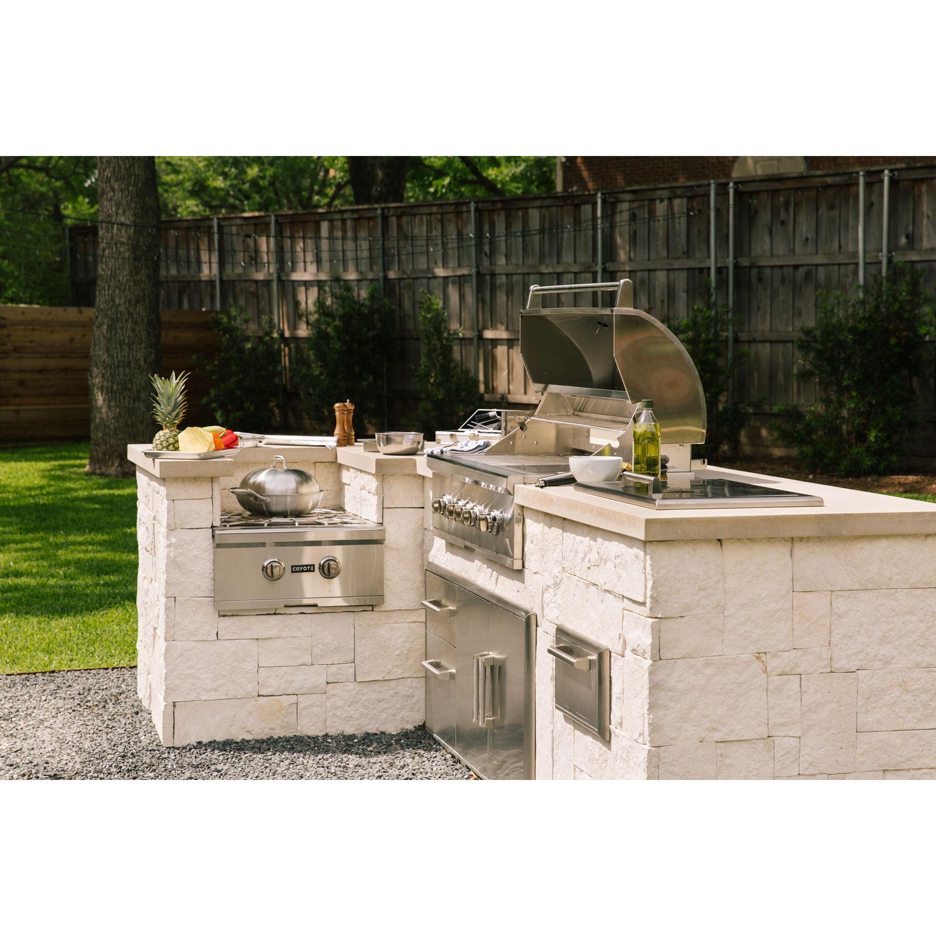 Coyote 39in Outdoor Kitchen Double Access Doors CDA2439 IMAGE 2