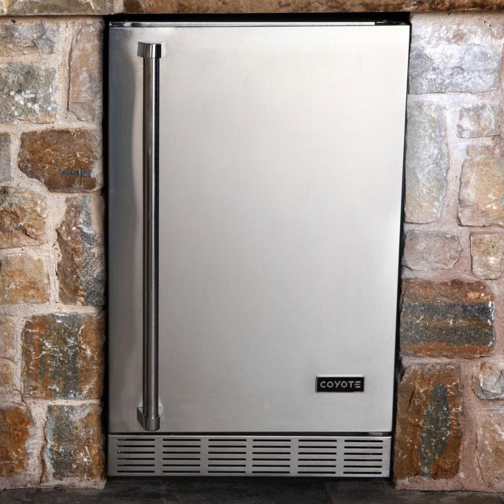 Coyote 21in 4.1cuft Outdoor All Refrigerator CBIR-R IMAGE 3