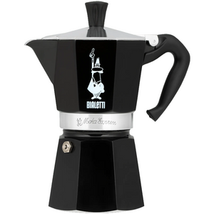 Bialetti Moka Express Black - 6 Cup 18418