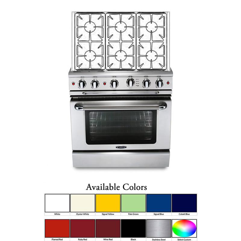 Capital 36-inch Freestanding Gas Range GSCR366-L IMAGE 2