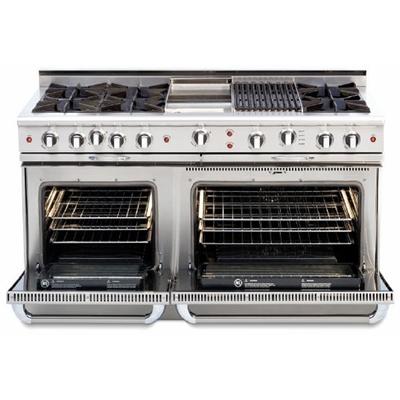 Capital 60-inch Freestanding Gas Range CGSR604BB2-N IMAGE 1