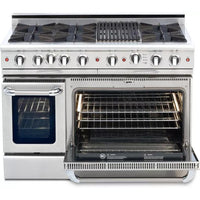 Capital 48-inch Freestanding Gas Range CGSR484B2-N IMAGE 1