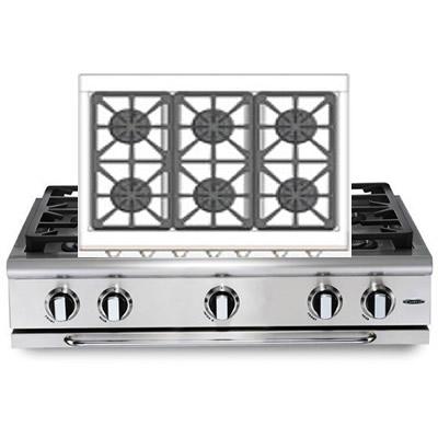 Capital 36-inch Gas Rangetop GRT366-L IMAGE 1