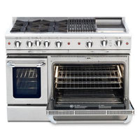 Capital 48-inch Freestanding Gas Range CGSR488-L IMAGE 1