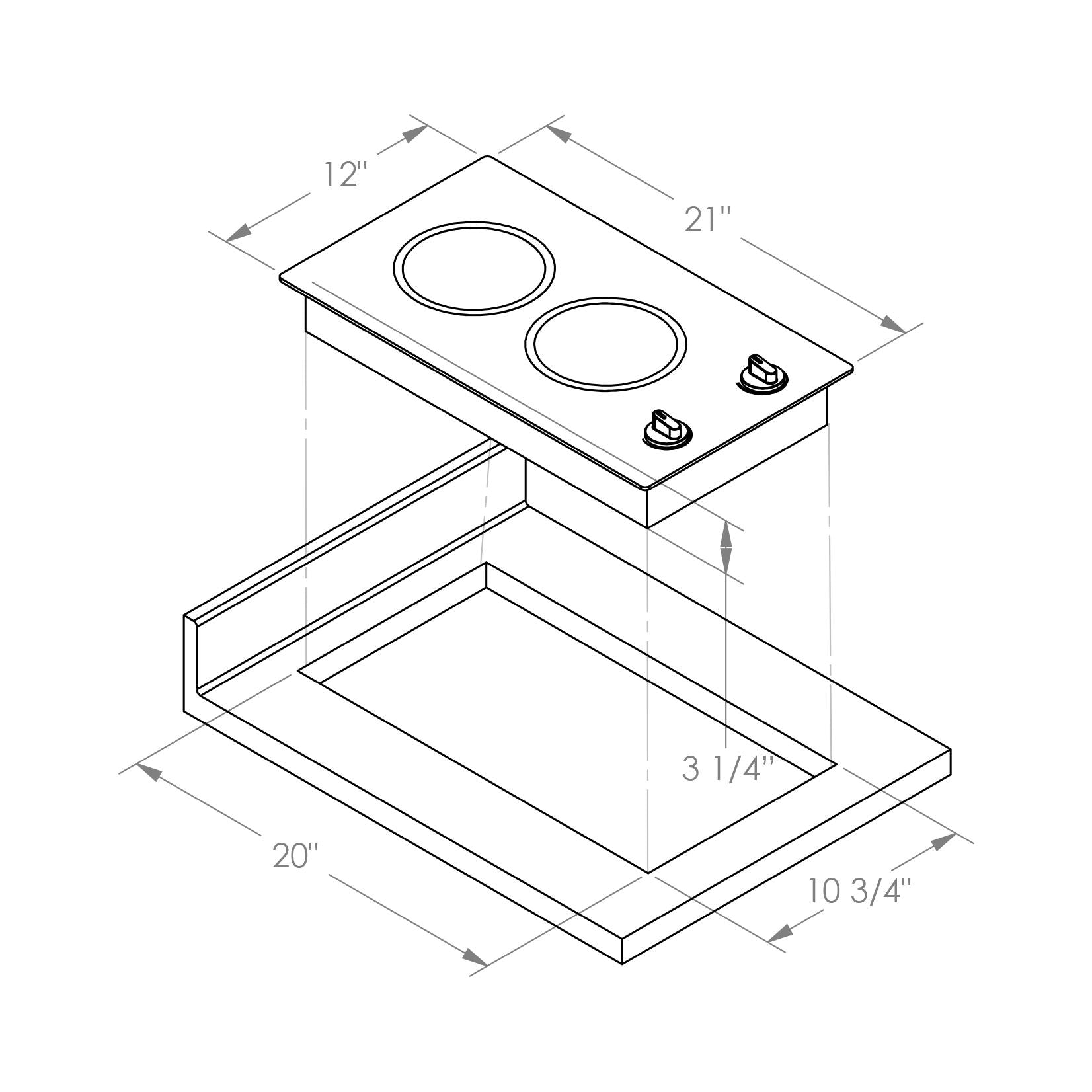 Kenyon 12-inch Built-in Electric Cooktop B41692 IMAGE 9