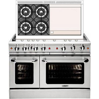 Capital 48-inch Freestanding Gas Range MCOR484GG-L IMAGE 1