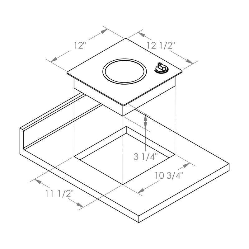 Kenyon 12-inch Built-in Electric Cooktop B41709 IMAGE 4