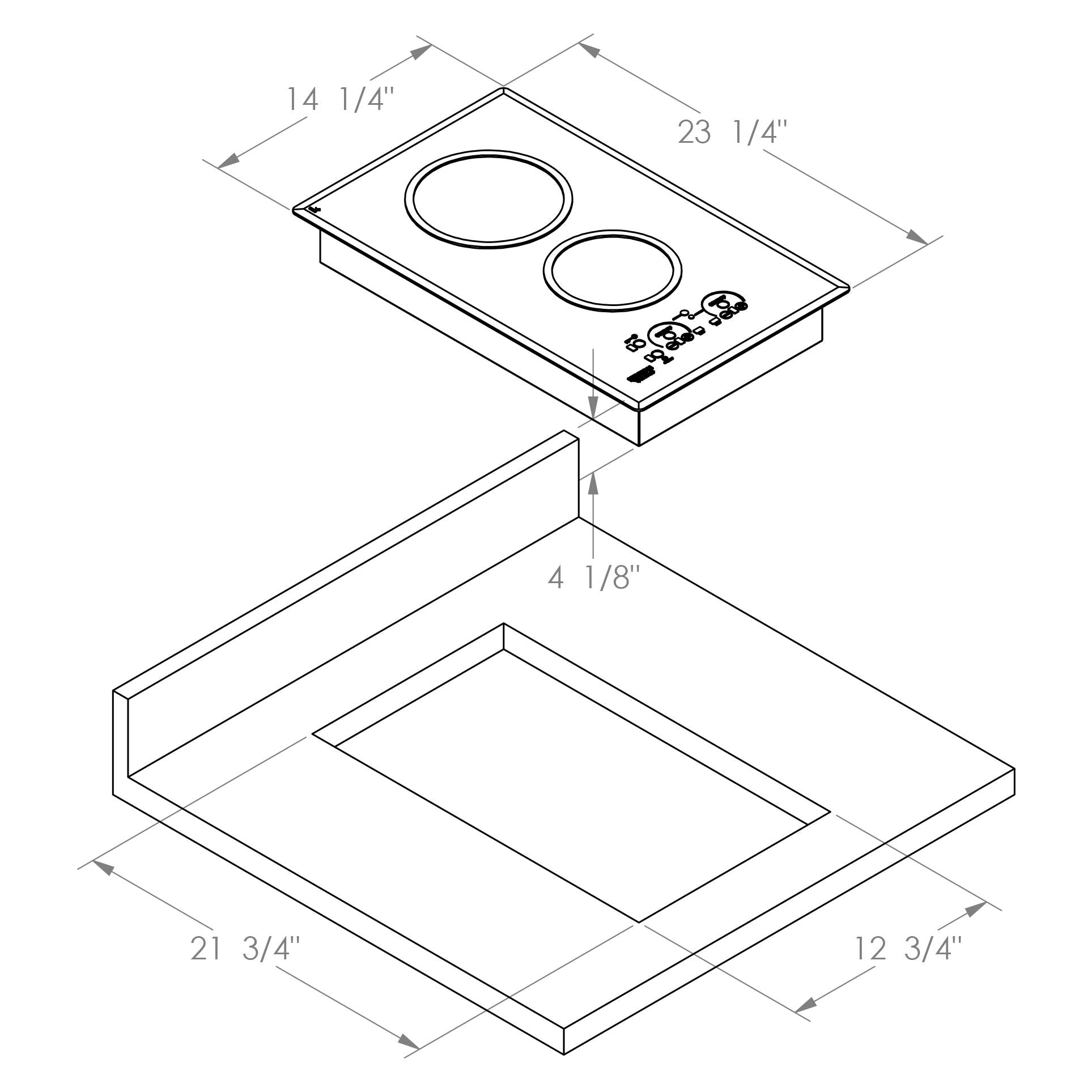 Kenyon 14-inch, Built-in Electric Cooktop B41549 IMAGE 8