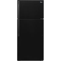 Whirlpool 28-inch, 14.3 cu. ft. Top Freezer Refrigerator WRT314TFDB IMAGE 1
