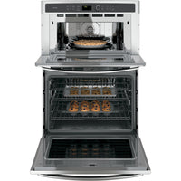 GE Profile 30-inch, 5 cu. ft. Built-in Combination Wall Oven with Convection PT7800SHSS IMAGE 4