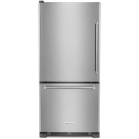 KitchenAid 30-inch, 18.7 cu. ft. Bottom Freezer Refrigerator KRBL109ESS IMAGE 1