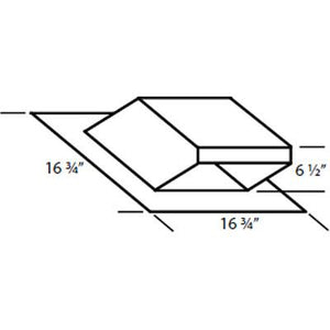 Vent-A-Hood Ventilation Accessories Caps/Louvers and Collars VP540 IMAGE 1