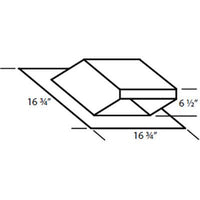 Vent-A-Hood Ventilation Accessories Caps/Louvers and Collars VP540 IMAGE 1