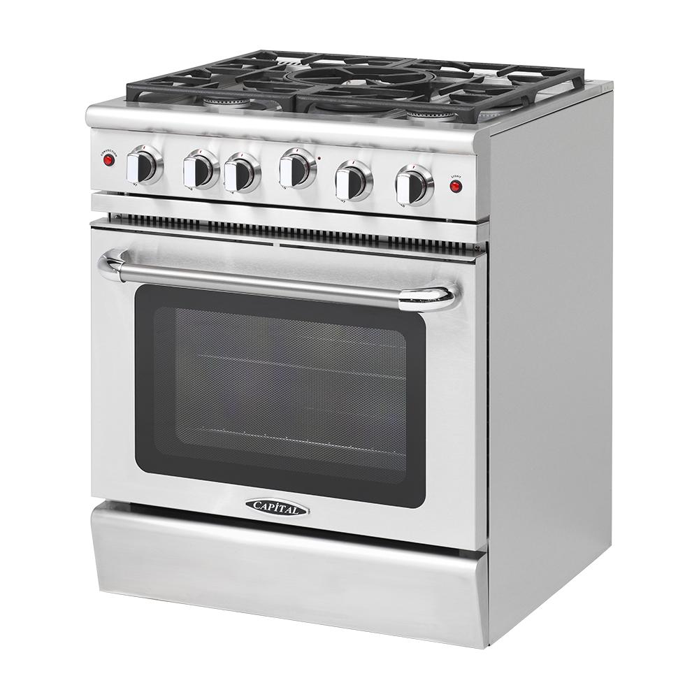 Capital 30-inch Freestanding Gas Range MCR305-L IMAGE 1