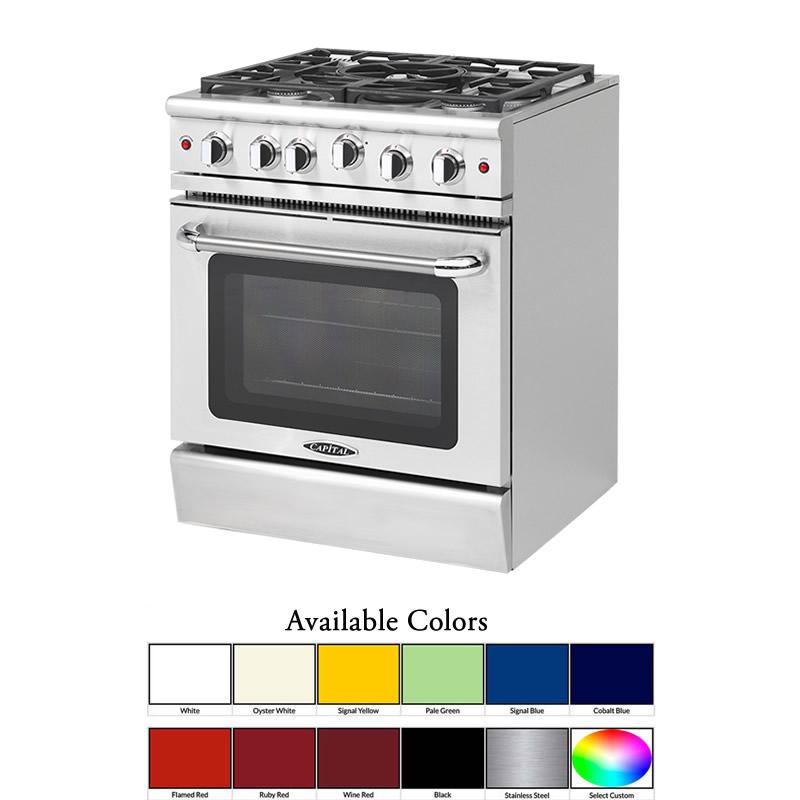 Capital 30-inch Freestanding Gas Range MCR305-L IMAGE 2