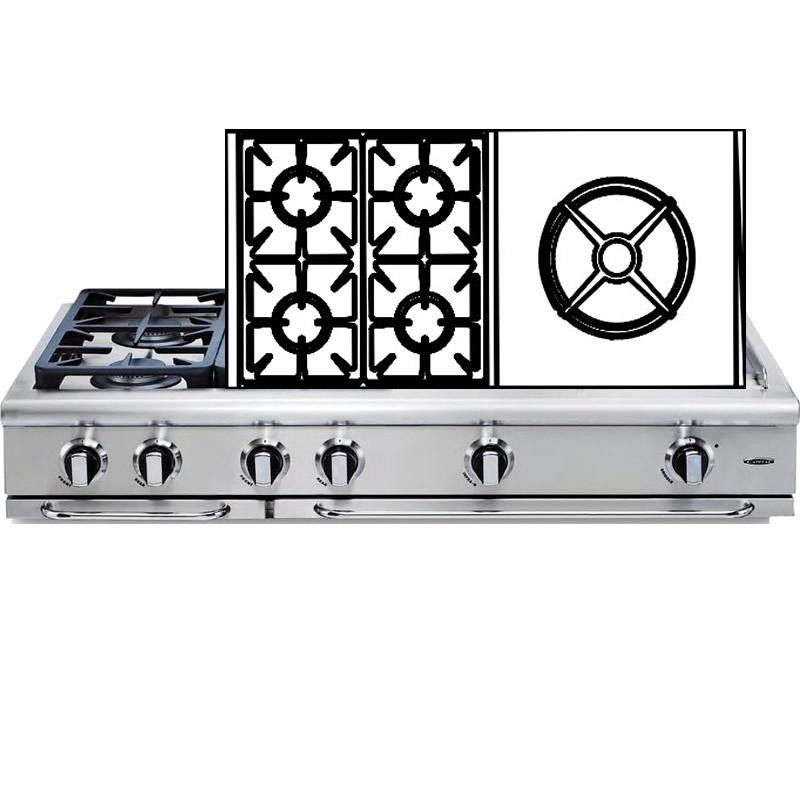 Capital 48-inch Gas Rangetop GRT484W-L IMAGE 1