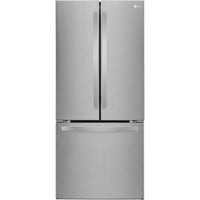 LG 30-inch, 21 cu.ft. Freestanding French 3-Door Refrigerator with Smart Cooling® System LFCS22520S IMAGE 1