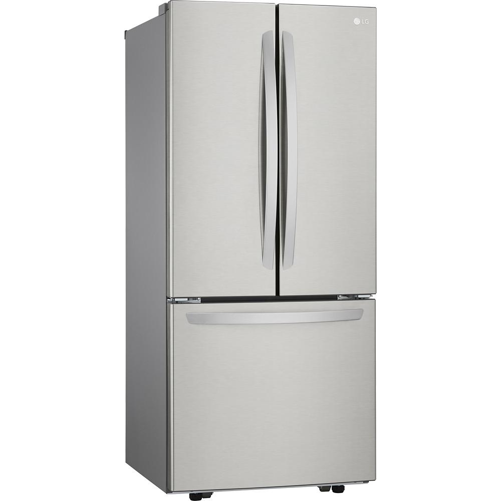 LG 30-inch, 21 cu.ft. Freestanding French 3-Door Refrigerator with Smart Cooling® System LFCS22520S IMAGE 6