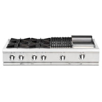 Capital 48-inch Gas Rangetop CGRT484BG-N IMAGE 2