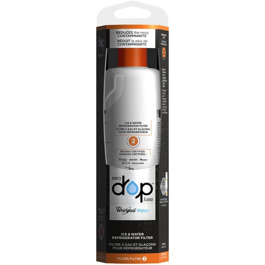 Every Drop Ice and Water Refrigerator Filter EDR2RXD1B IMAGE 1