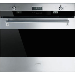 Smeg 30-inch, 4.34 cu. ft. Built-in Single Wall Oven with Convection SOU330X1 IMAGE 1