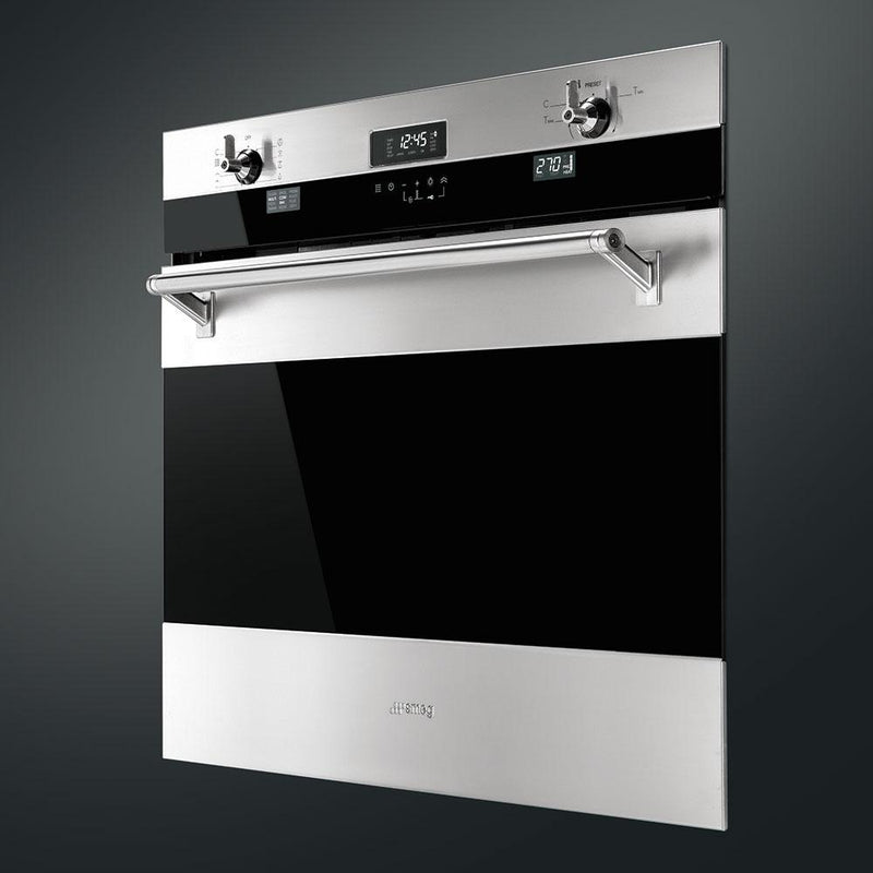 Smeg 30-inch, 4.34 cu. ft. Built-in Single Wall Oven with Convection SOU330X1 IMAGE 2