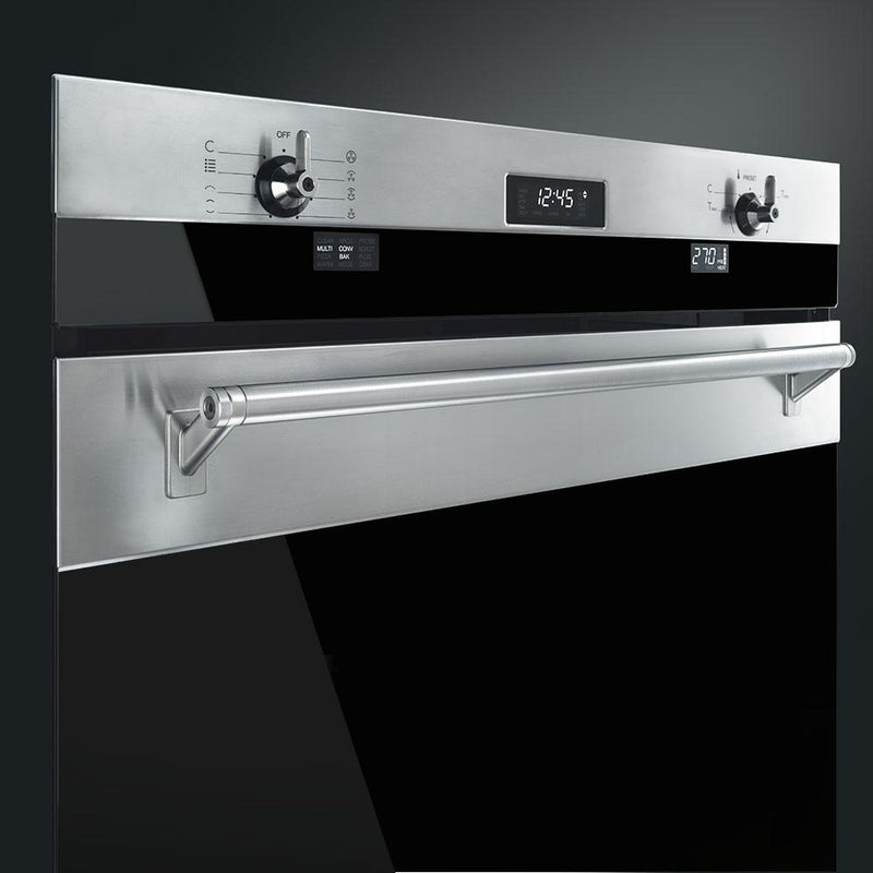 Smeg 30-inch, 4.34 cu. ft. Built-in Single Wall Oven with Convection SOU330X1 IMAGE 5