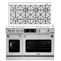 Capital 48-inch Freestanding Dual-Fuel Range CSB488-N IMAGE 1