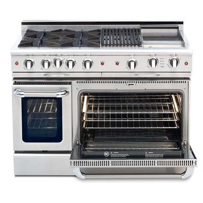 Capital 48-inch Freestanding Gas Range CGSR484BG-L IMAGE 1