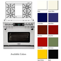 Capital 36-inch Freestanding Dual-Fuel Range COB362G2-L IMAGE 2