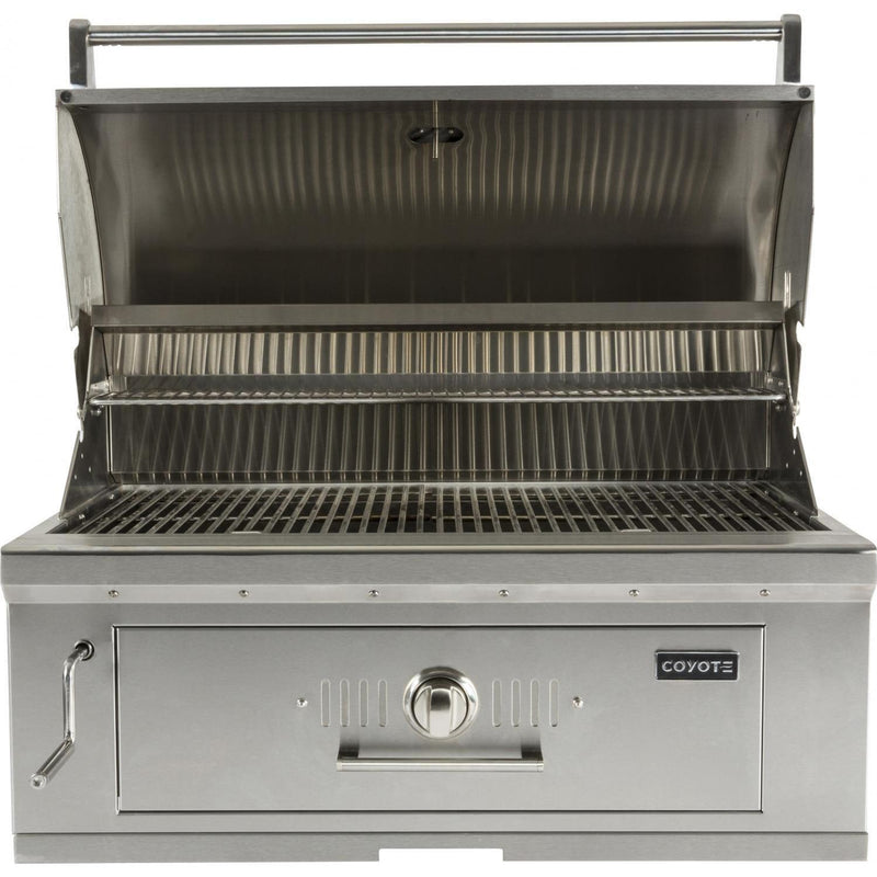 Coyote 36in Built-In Charcoal Grill C1CH36 IMAGE 2