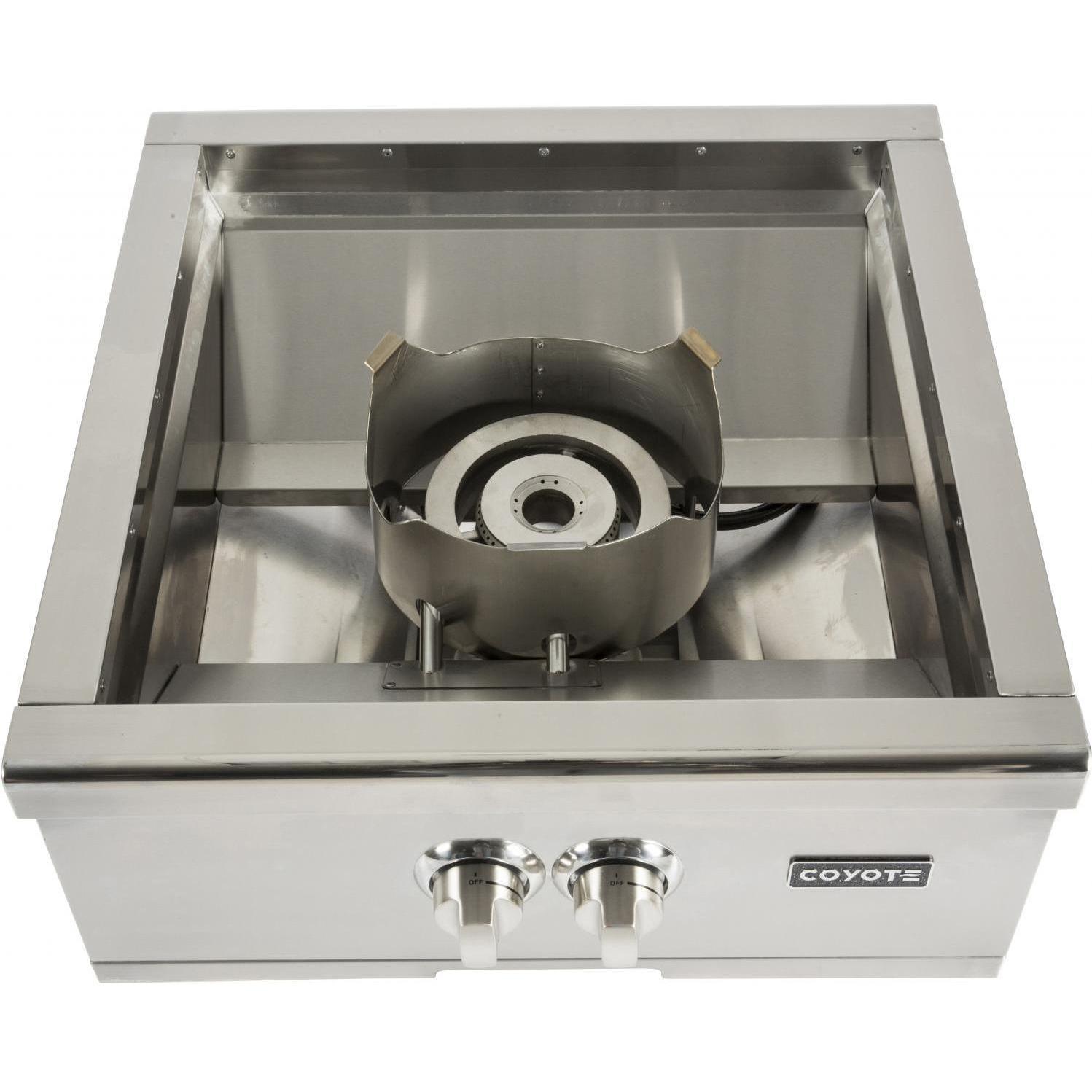 Coyote Built-In Gas Power Burner C1PB LP IMAGE 2