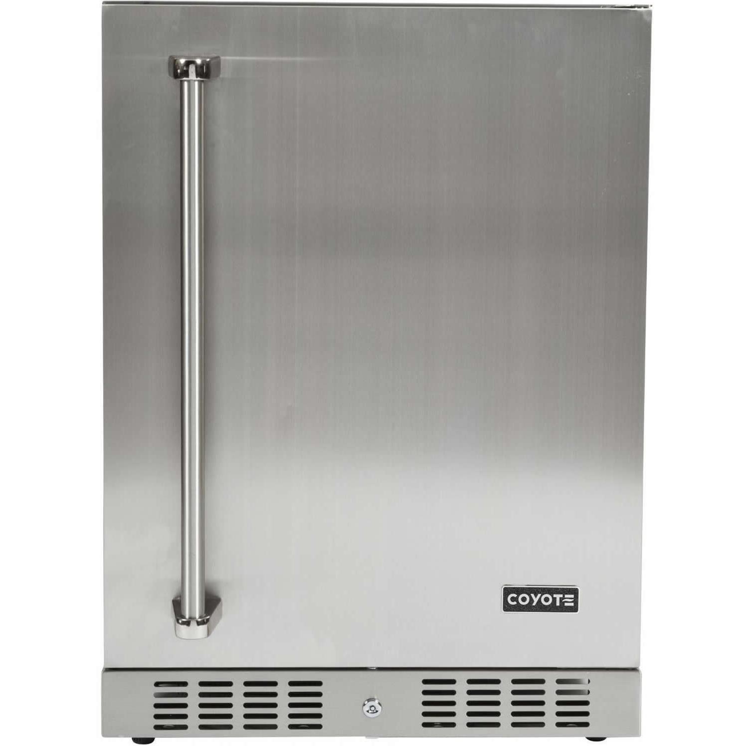 Coyote 24in 5.5cuft Outdoor All Refrigerator C1BIR24-R IMAGE 1