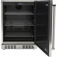 Coyote 24in 5.5cuft Outdoor All Refrigerator C1BIR24-R IMAGE 2
