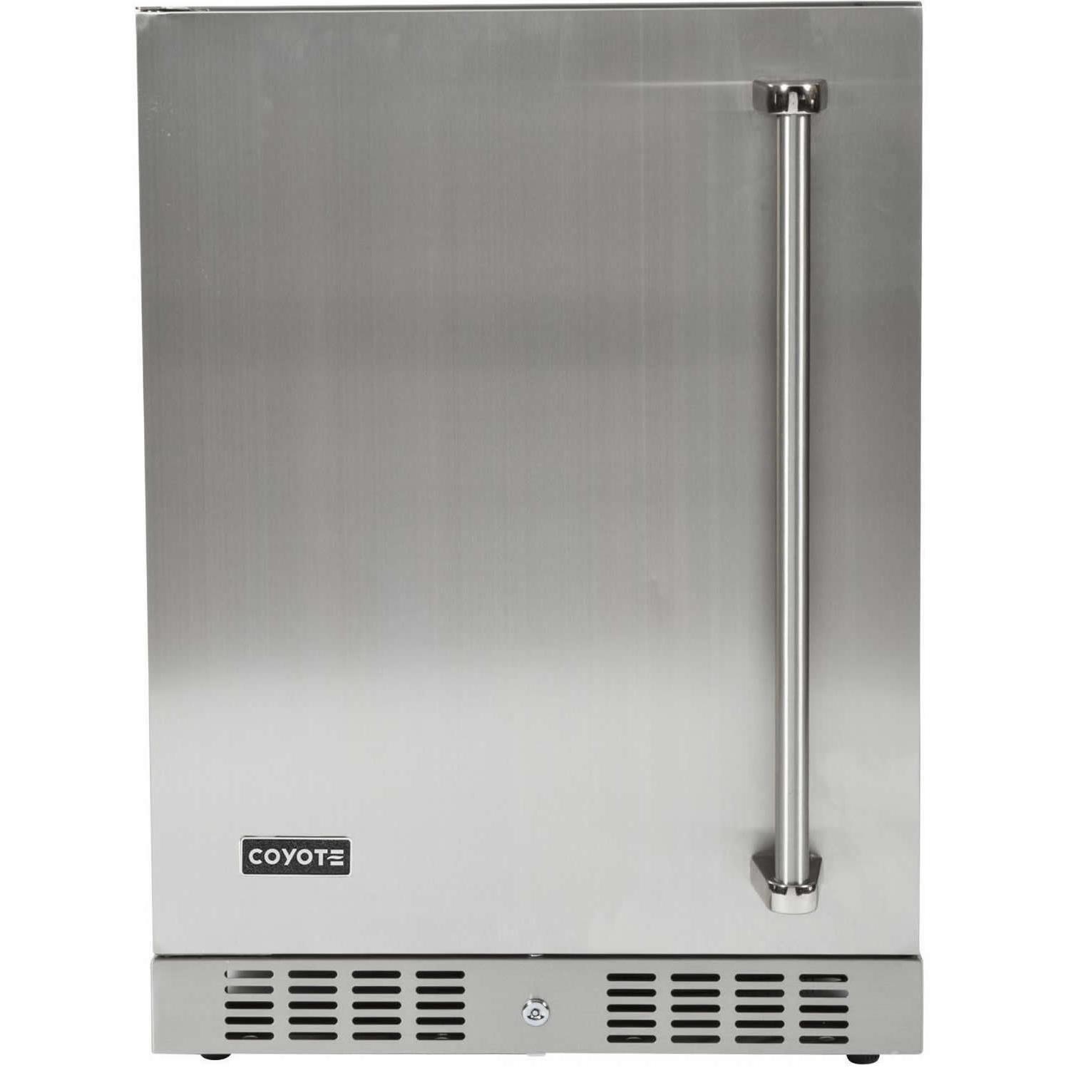 Coyote 24in 5.5cuft Outdoor All Refrigerator C1BIR24-L IMAGE 1