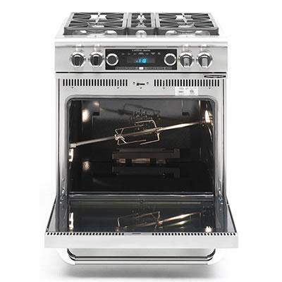 Capital 30-inch Freestanding Dual-Fuel Range CSB304-N IMAGE 1