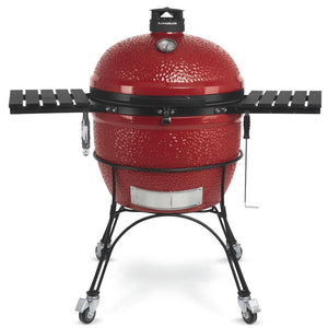 Kamado Joe 24-inch Big Joe II Red Grill with Cart BJ24RHC IMAGE 1