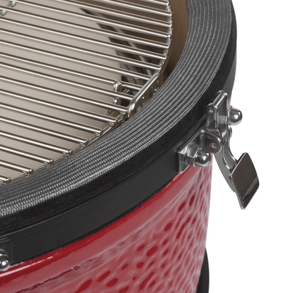 Kamado Joe 24-inch Big Joe II Red Grill with Cart BJ24RHC IMAGE 9