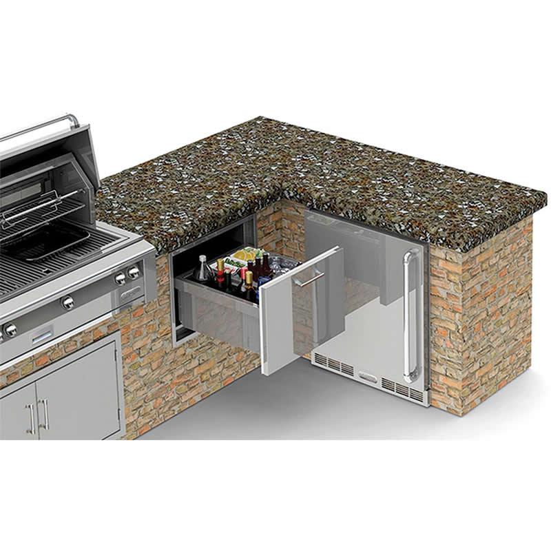 Alfresco 26in Under-Counter Ice Drawer AXE-ID IMAGE 2