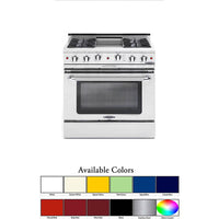 Capital 36-inch Freestanding Gas Range CGSR362G2-N IMAGE 2
