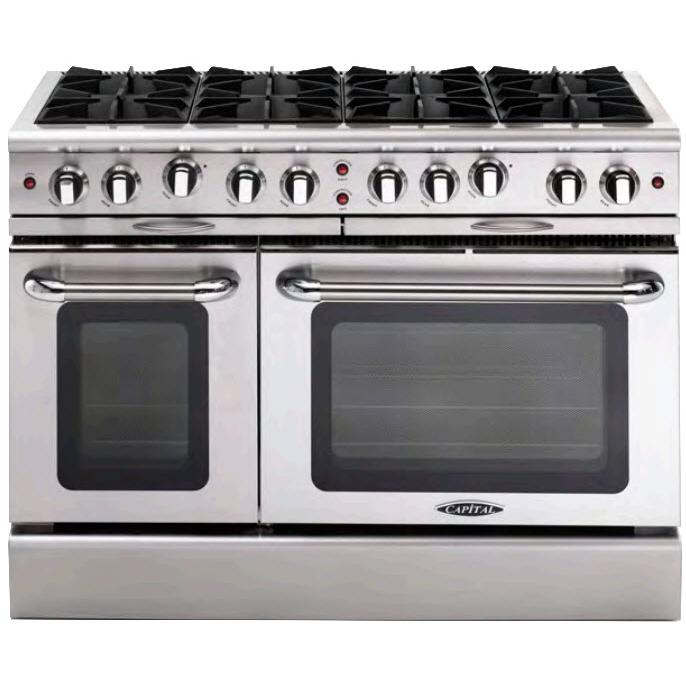 Capital 48-inch Freestanding Gas Range MCOR488-N IMAGE 1