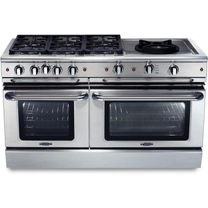 Capital 60-inch Freestanding Gas Range GSCR606W-L IMAGE 1