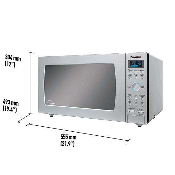 Panasonic 1.6 cu. ft. Countertop Microwave Oven NN-SE796S IMAGE 2
