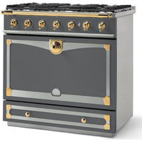 La Cornue 36-inch Freestanding Dual Fuel Range C9GF IMAGE 1