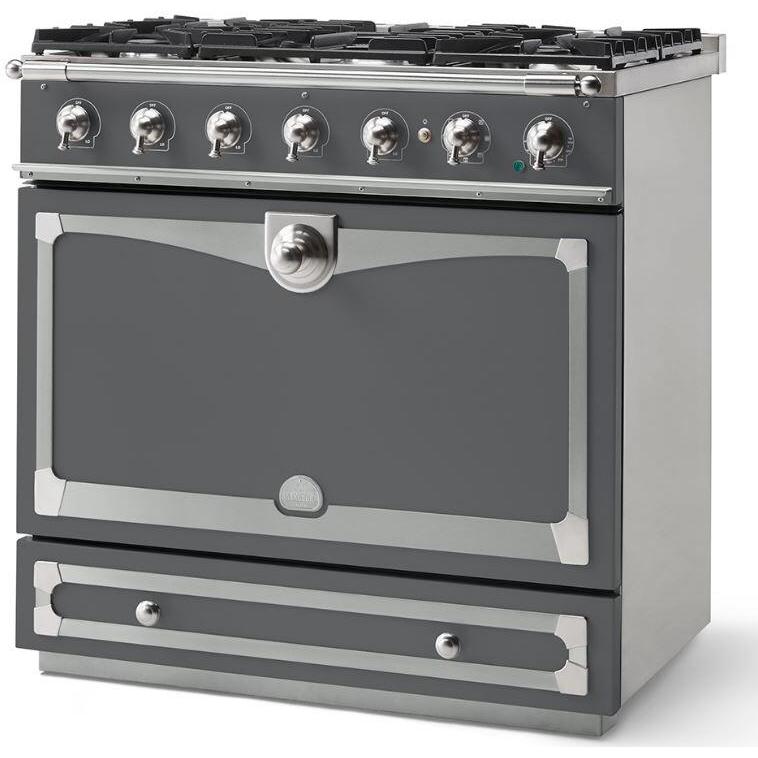 La Cornue 36-inch Freestanding Dual Fuel Range C9GN IMAGE 1