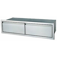 Crown Verity 48in Built-in Double Storage Drawers ES-SD2-48 IMAGE 1
